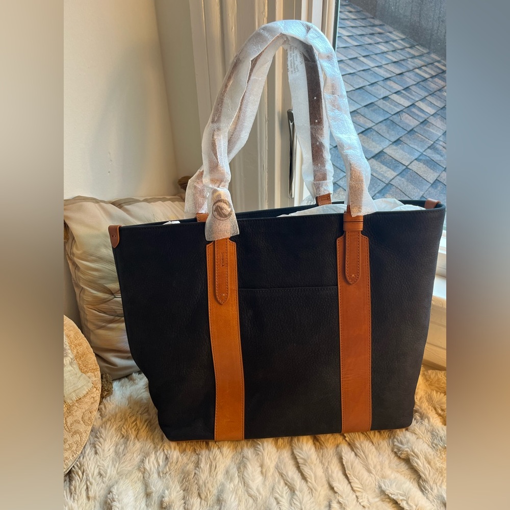 NWT Shinola Sidney Tote Nubuck Black